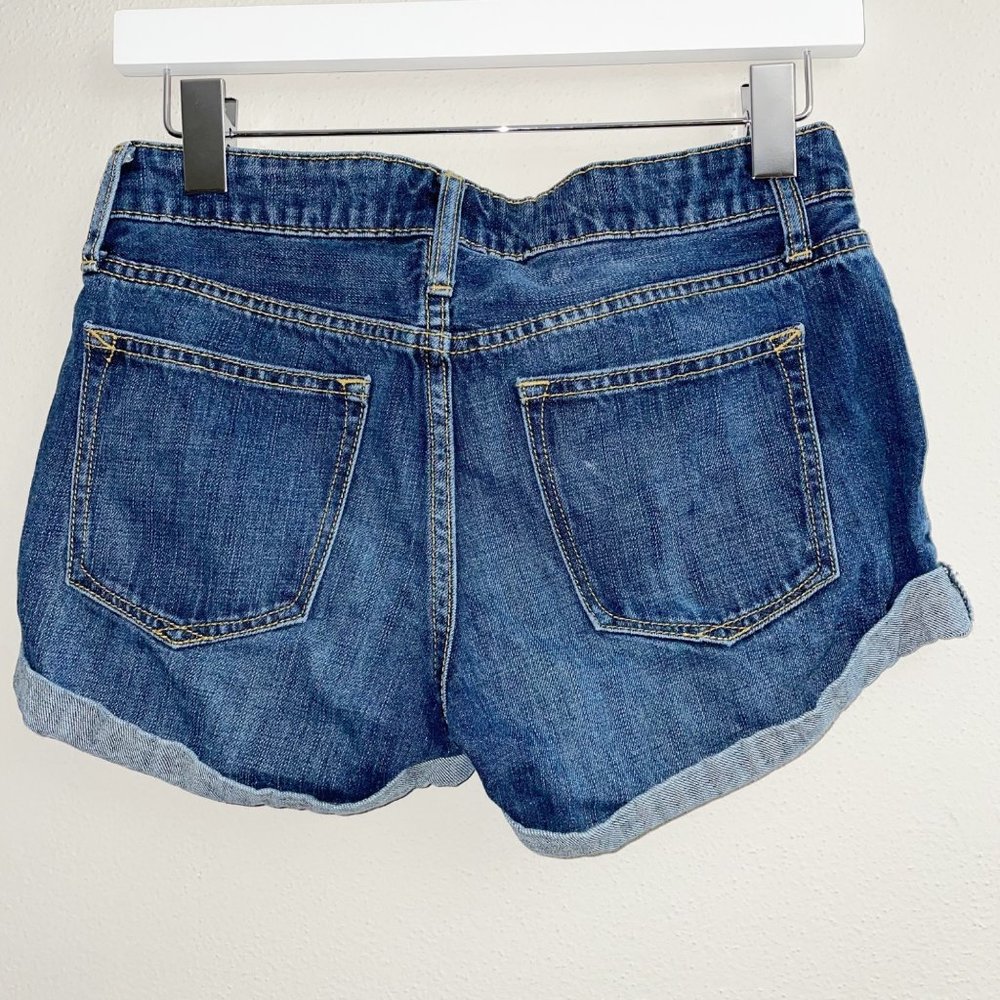 Gap Jean Shorts Size 0 - Picture 2 of 6